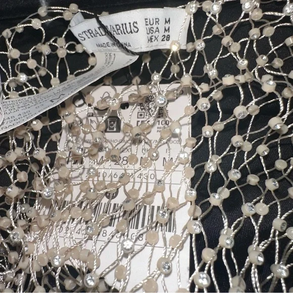 New Gold Mesh Rhinestone Top - Picture 6 of 6